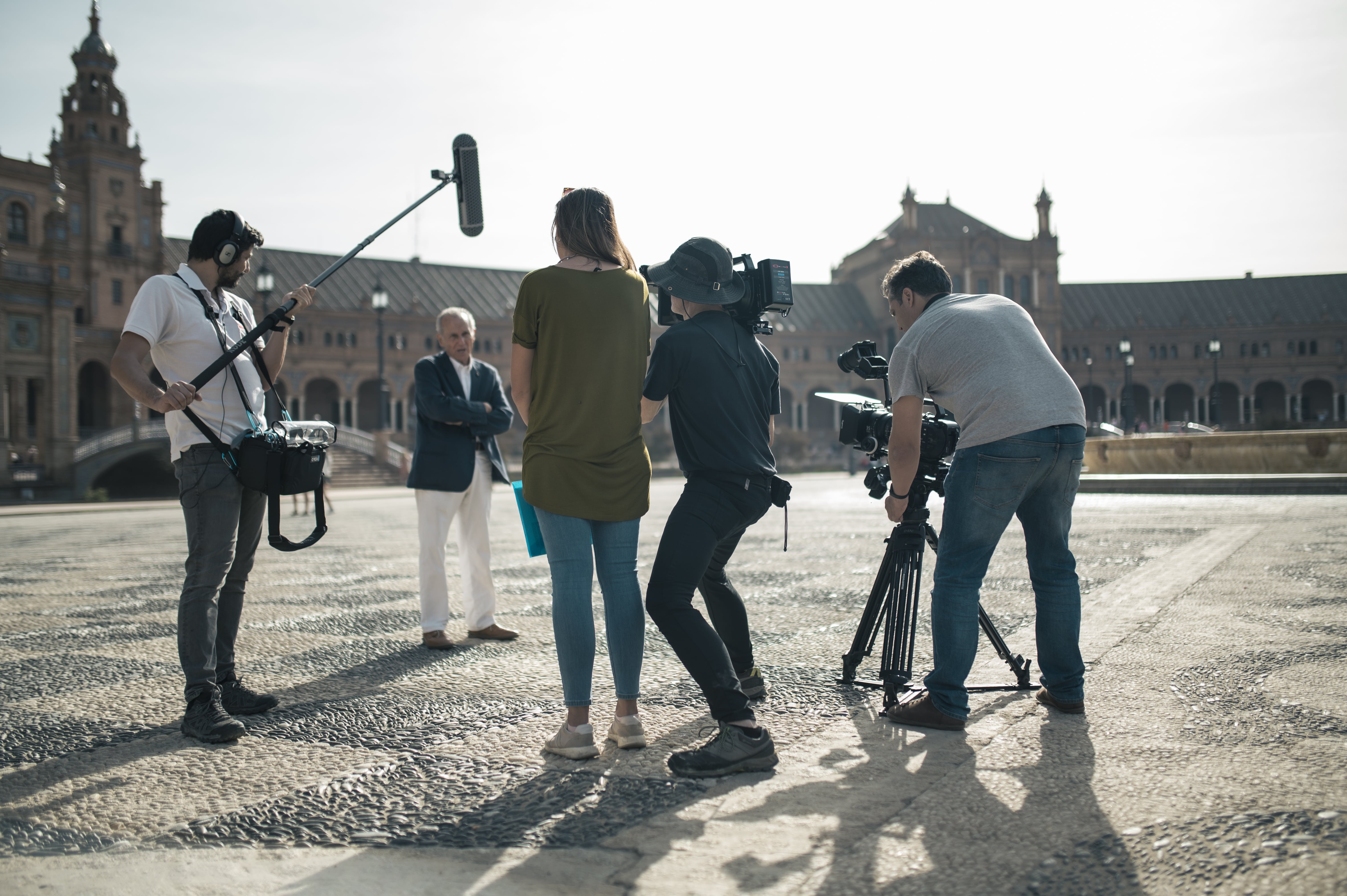 Fotograma del documental 'Aníbal. El arquitecto de Sevilla', de Paco Ortiz, sobre el arquitecto de la plaza de España de la capital hispalense y precursor del estilo arquitectónico regionalista.
