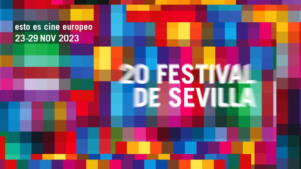 Cartel de la 20 edición del Festival Europeo de Cine de Sevilla