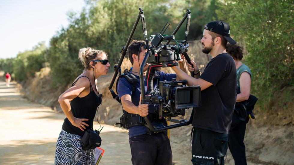 Rodaje de 'Lava', de Carmen Jiménez, ganador del XI Festival de Cortometrajes contra la Violencia de Género que organiza la Diputación de Jaén.