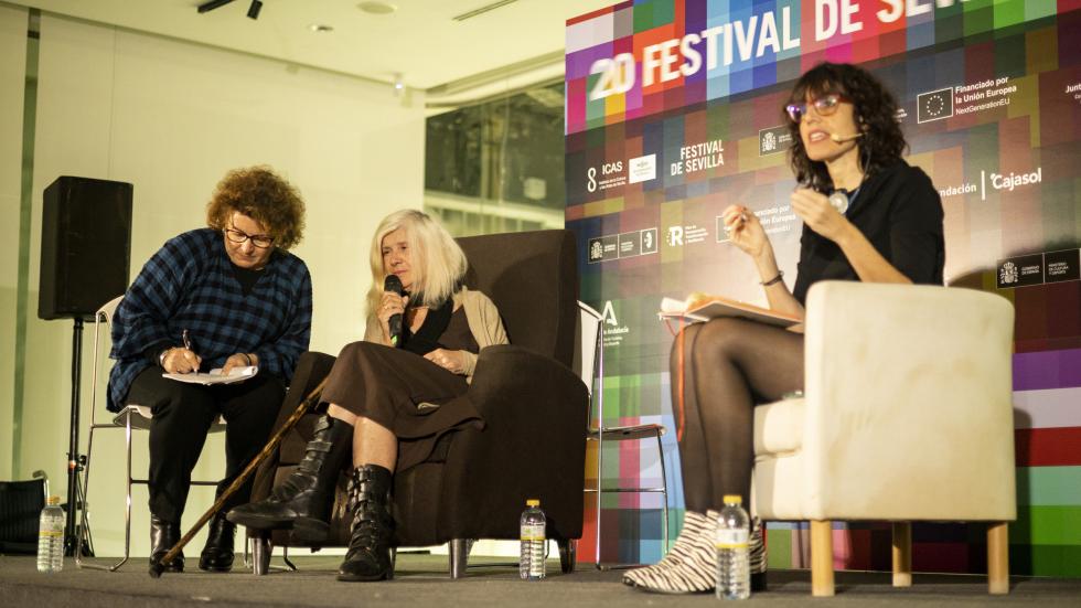 Catherine Breillat ha sido entrevistada en directo por la programadora Cristina Consuegra.