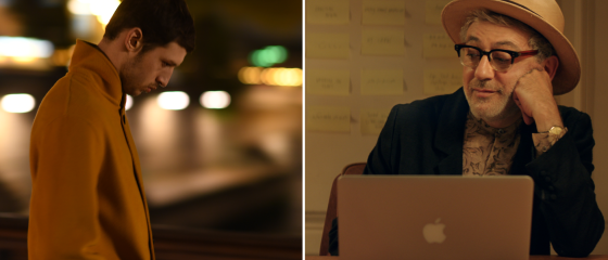 stills from the films by Nadav Lapid and Elia Suleiman
