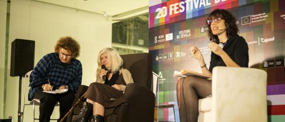 Catherine Breillat ha sido entrevistada en directo por la programadora Cristina Consuegra.